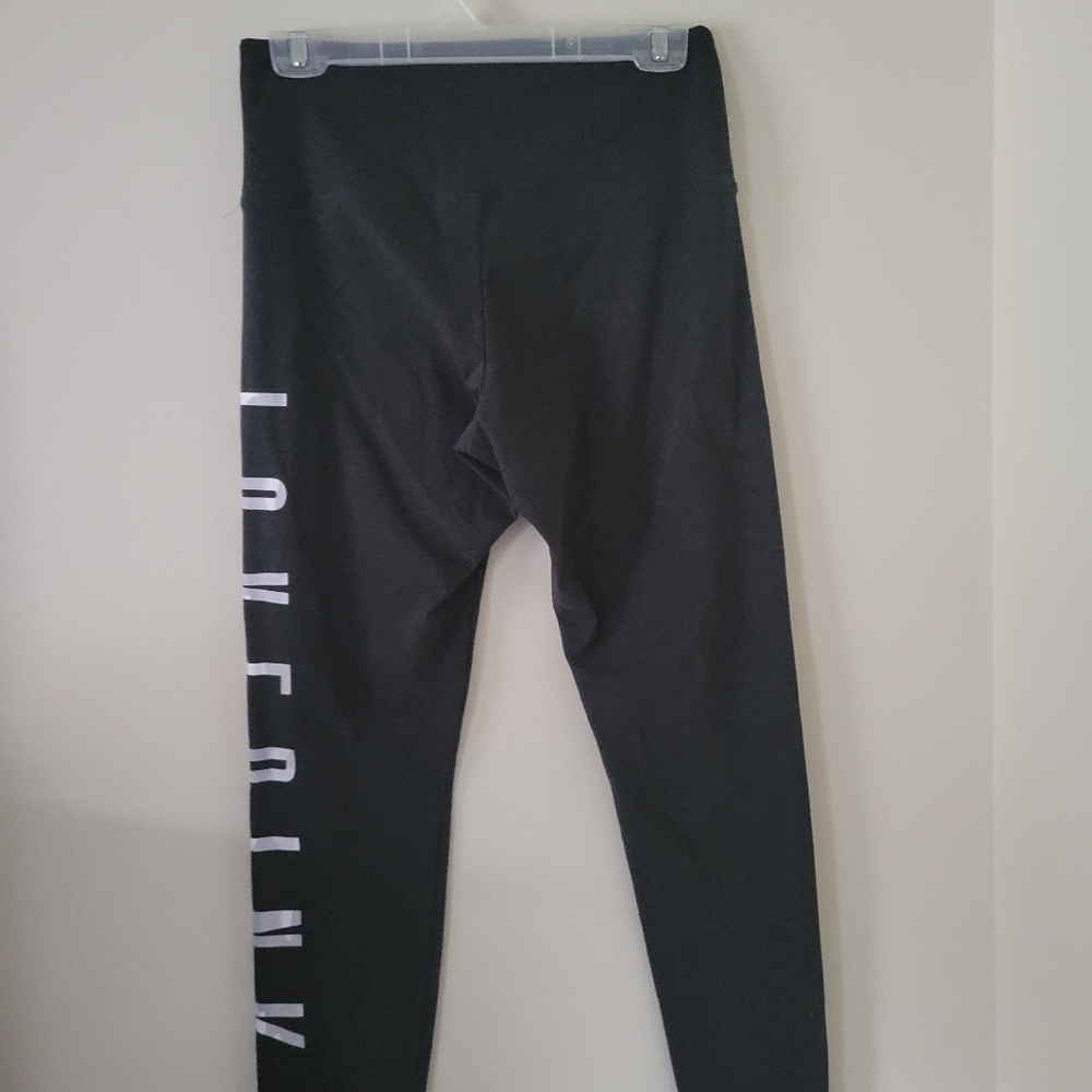 Pink Victorias Secret Love Pink Logo Leggings - Picture 5 of 7
